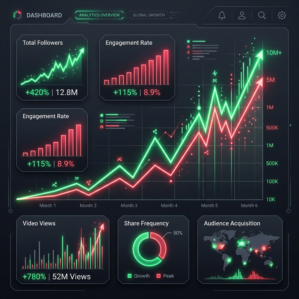 TikTok Analytics Dashboard